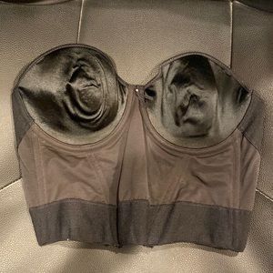 Olga bustier corset longline padded bra